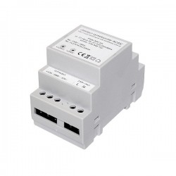 Zasilacz symetryczny ±﻿15V/100mA na szynę TH35