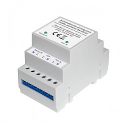 Automatyczny przełącznik zasilania 8A (AC-1) | ATS | Sygnalizacja LED